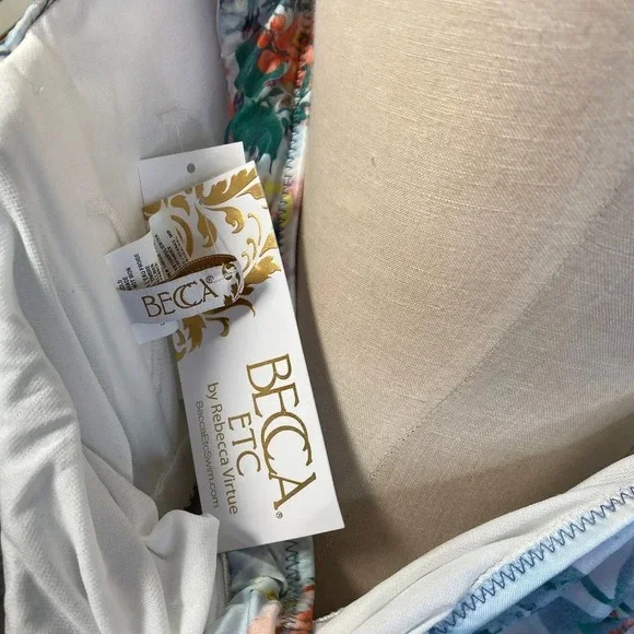 BECCA Rebecca Virtue Femme Flora OnePiece‎ Swimsuit - Picture 9 of 9